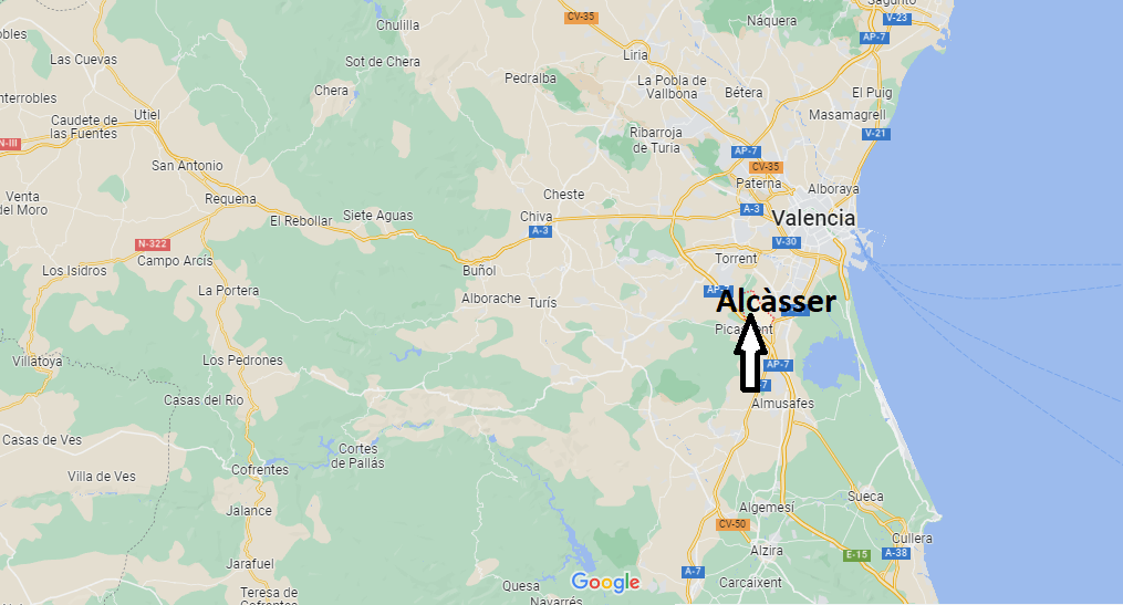 ¿Dónde está Alcàsser