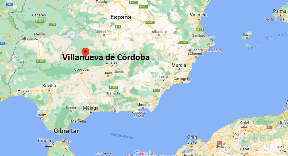 ¿Dónde está Villanueva de Córdoba