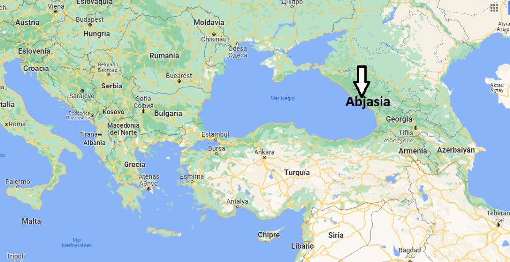 En qué continente está Abjasia