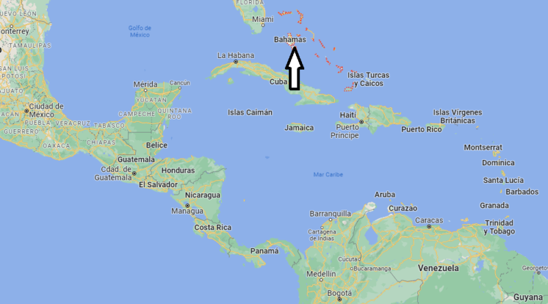 En qué continente se Encuentra las Bahamas