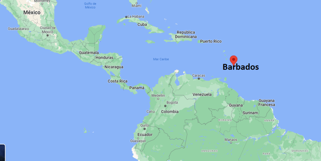 En qué continente se encuentra Barbados