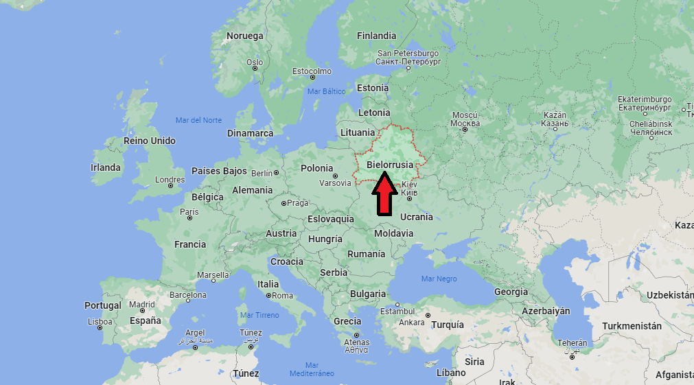 En qué continente se encuentra Bielorrusia