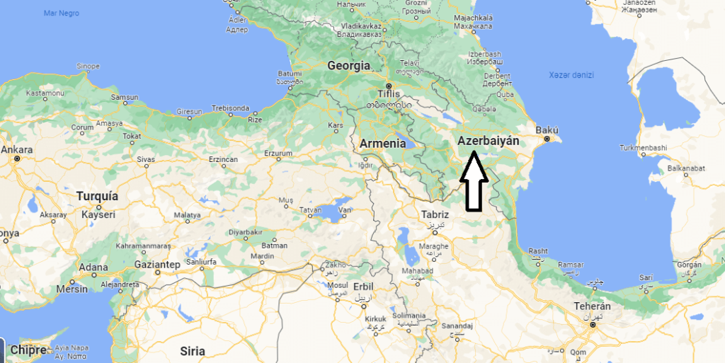 En qué continente se localiza Azerbaiyán