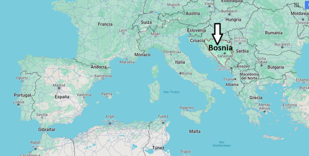 ¿En qué continente se encuentra Bosnia y Herzegovina