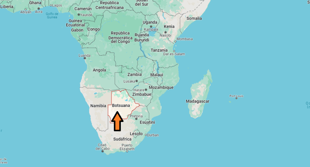 ¿En qué continente se encuentra Botsuana