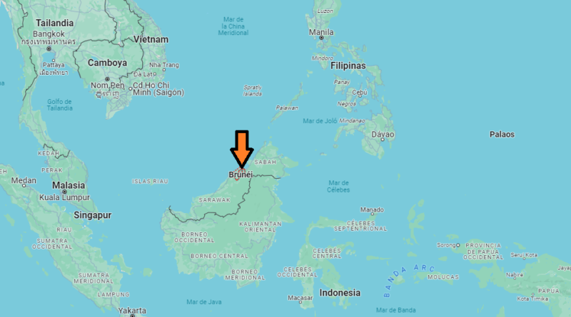 ¿En qué continente se encuentra Brunei