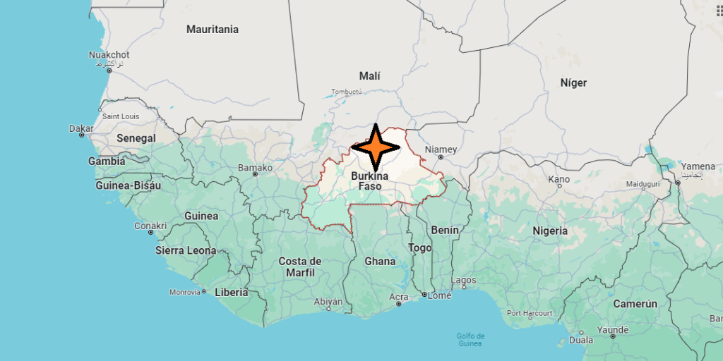 ¿En qué continente se encuentra Burkina Faso