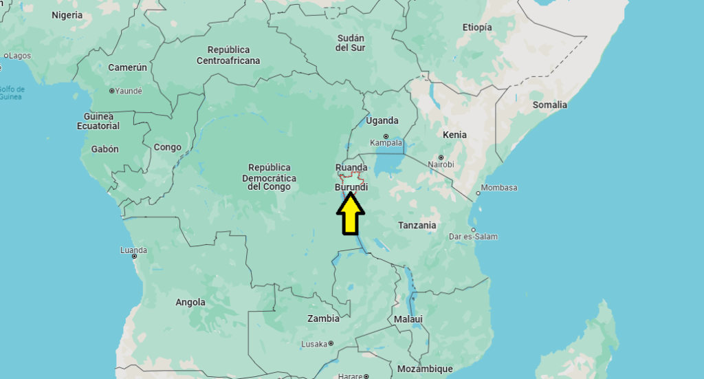 ¿En qué continente se encuentra Burundi
