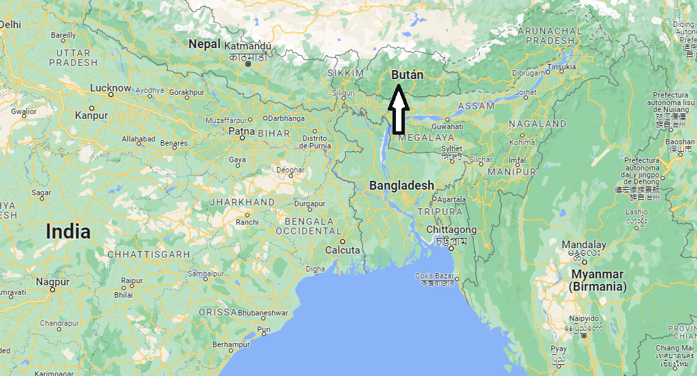 ¿En qué continente se localiza Bután