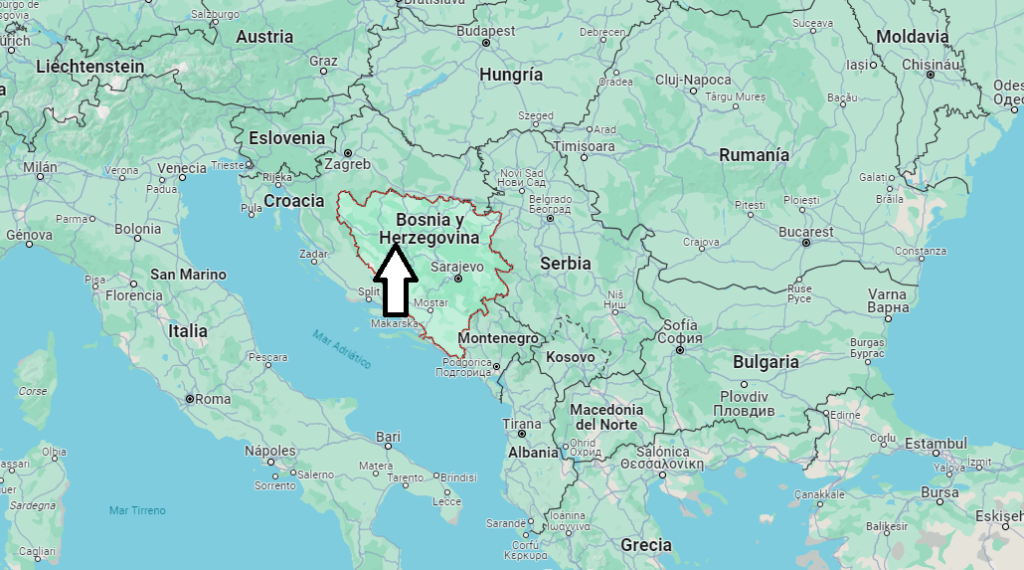 ¿Qué continente está Bosnia