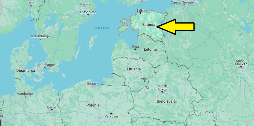 ¿Dónde está Estonia país