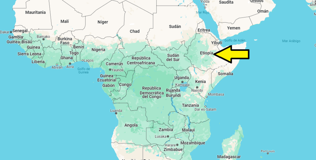 ¿En qué continente se encuentra Etiopía