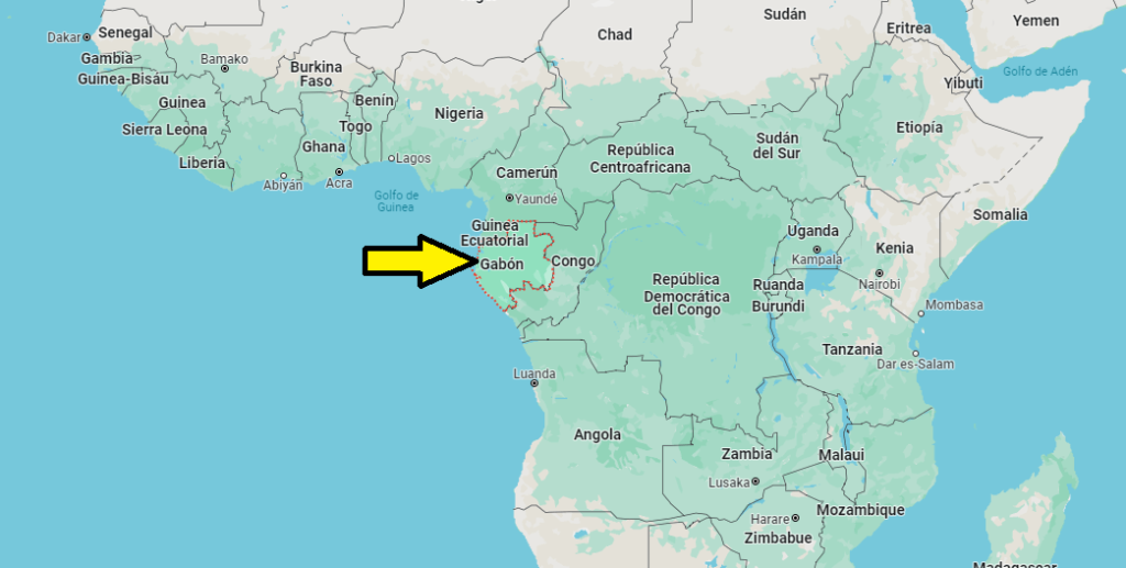 ¿En qué continente se encuentra Gabón