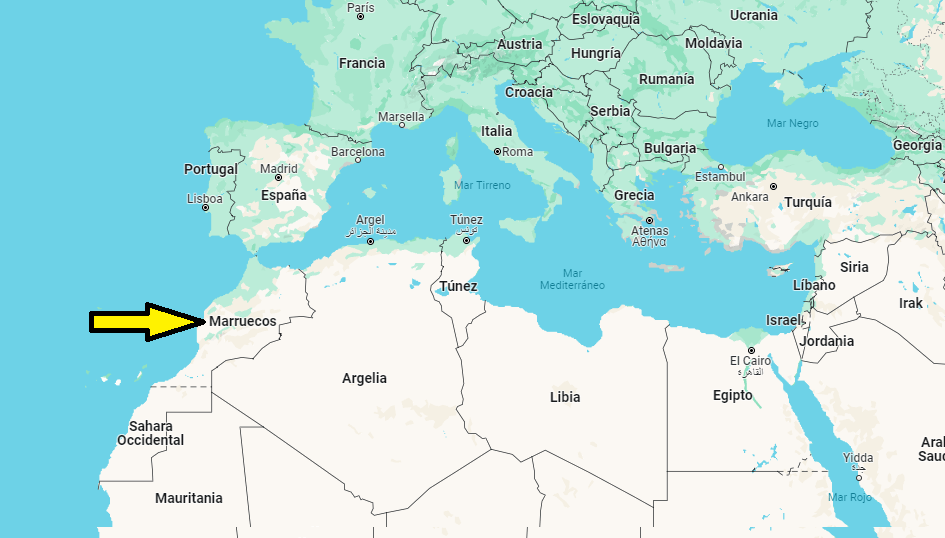 ¿En qué continente se encuentra Marruecos