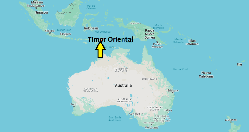 ¿En qué continente se encuentra Timor Oriental