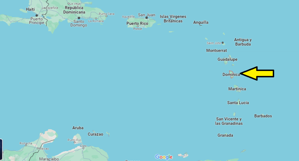 ¿En qué continente se localiza Dominica