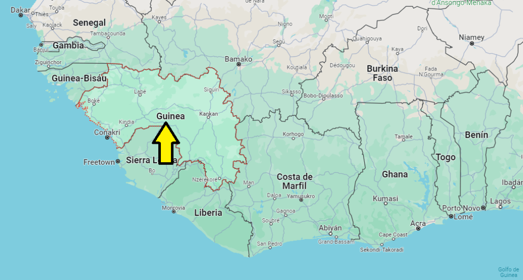 ¿En qué continente se ubica Guinea