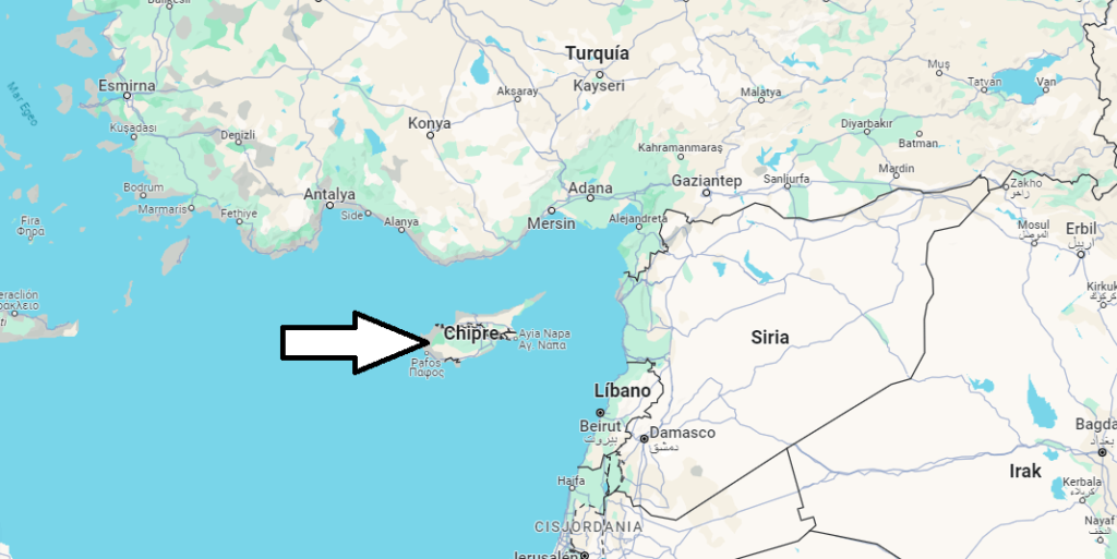 ¿Dónde queda el país de Chipre