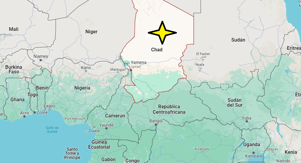 ¿Dónde está el país de Chad