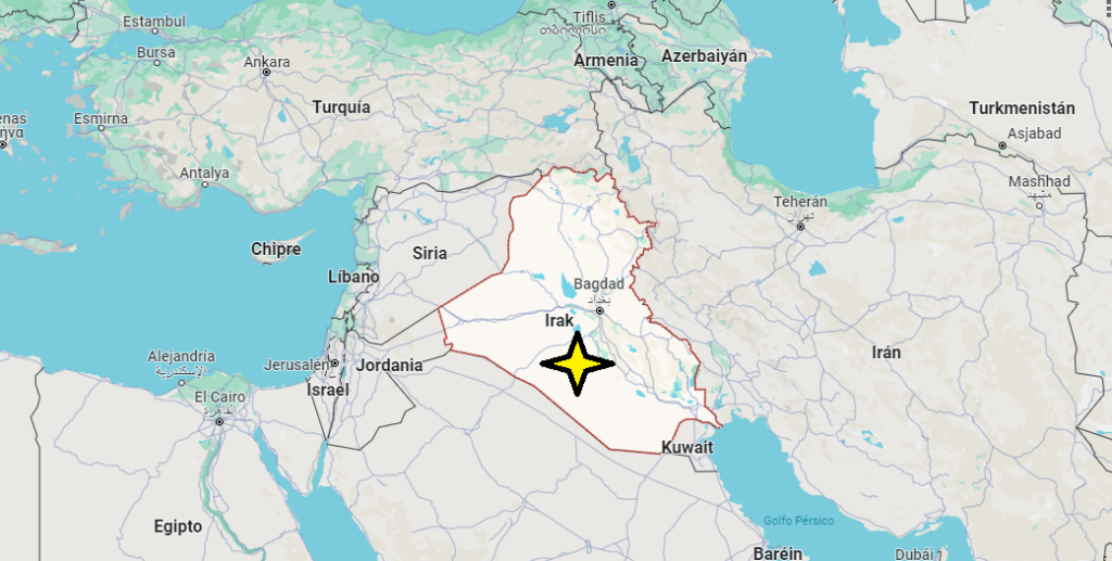 ¿Dónde se encuentra ubicado Irak