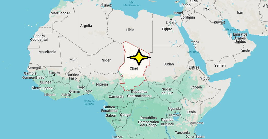 ¿En qué continente se encuentra Chad