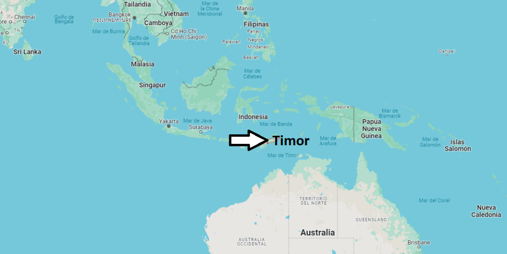 ¿En qué continente se encuentra Timor Oriental