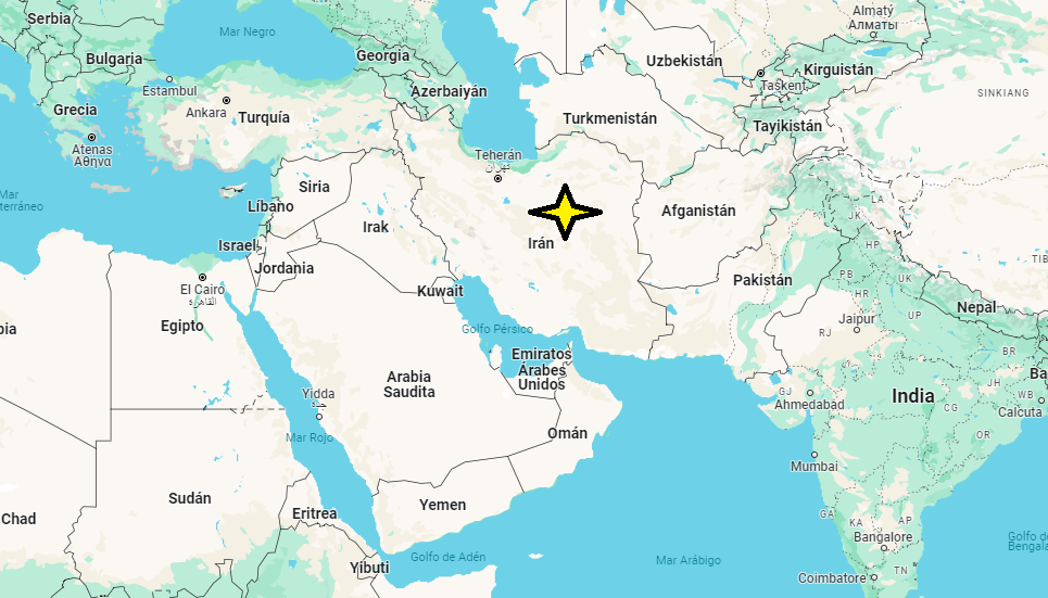 ¿En qué continente se ubica Irán