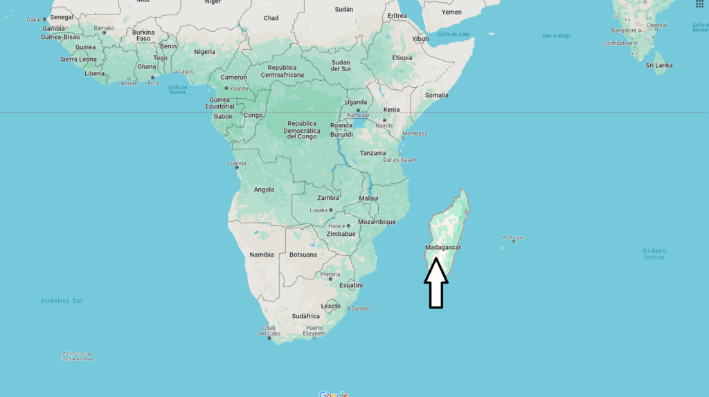 ¿En qué continente se encuentra Madagascar