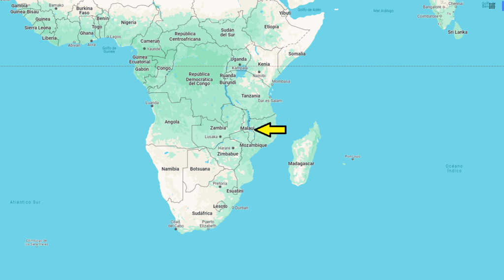 ¿En qué continente se encuentra Malaui