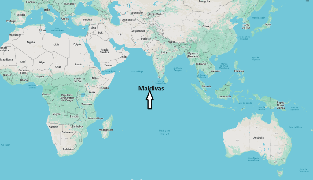 ¿En qué continente se encuentran las Maldivas