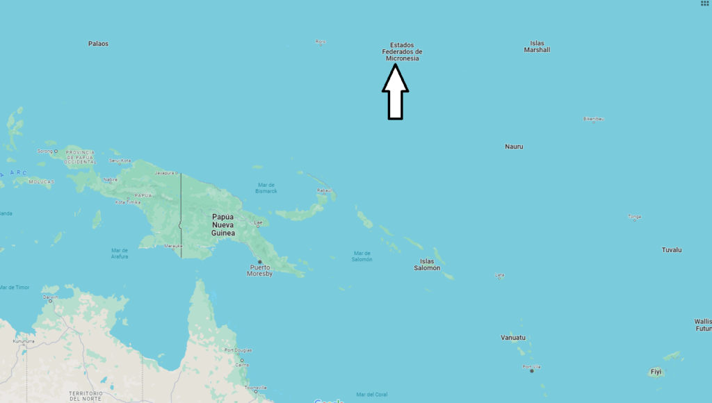 ¿Dónde se encuentra la Micronesia