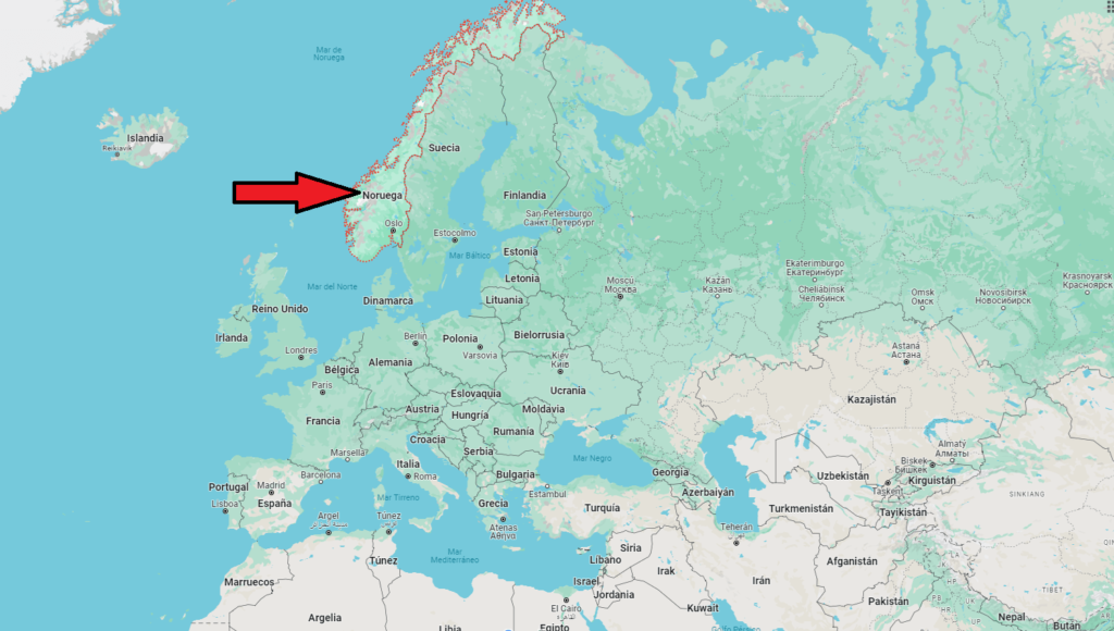 ¿En qué continente se encuentra Noruega