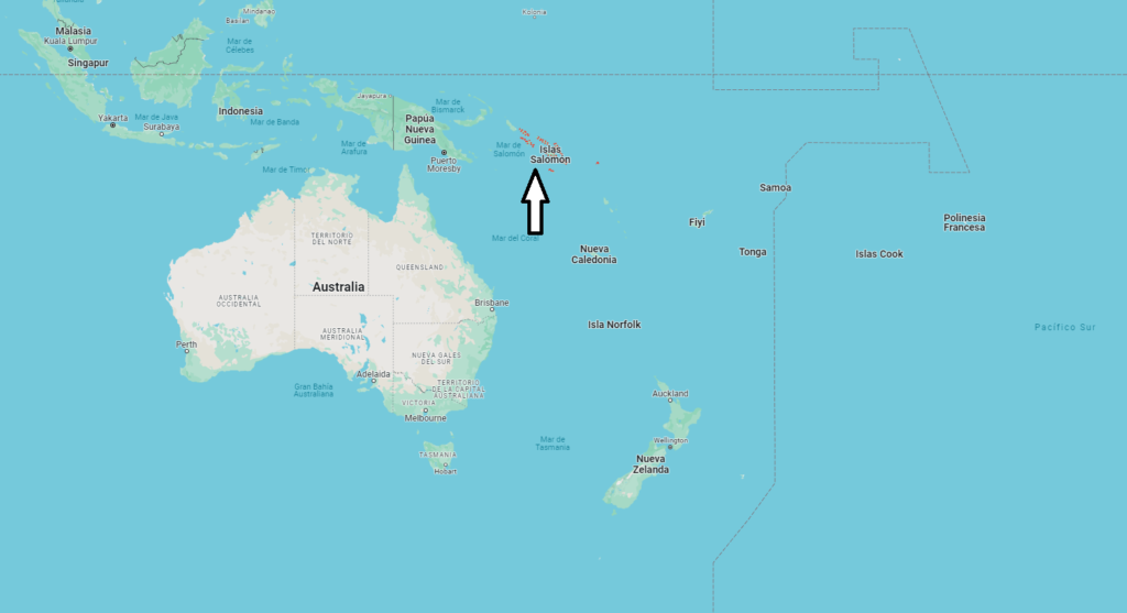 ¿En qué continente se encuentran las Islas Salomón