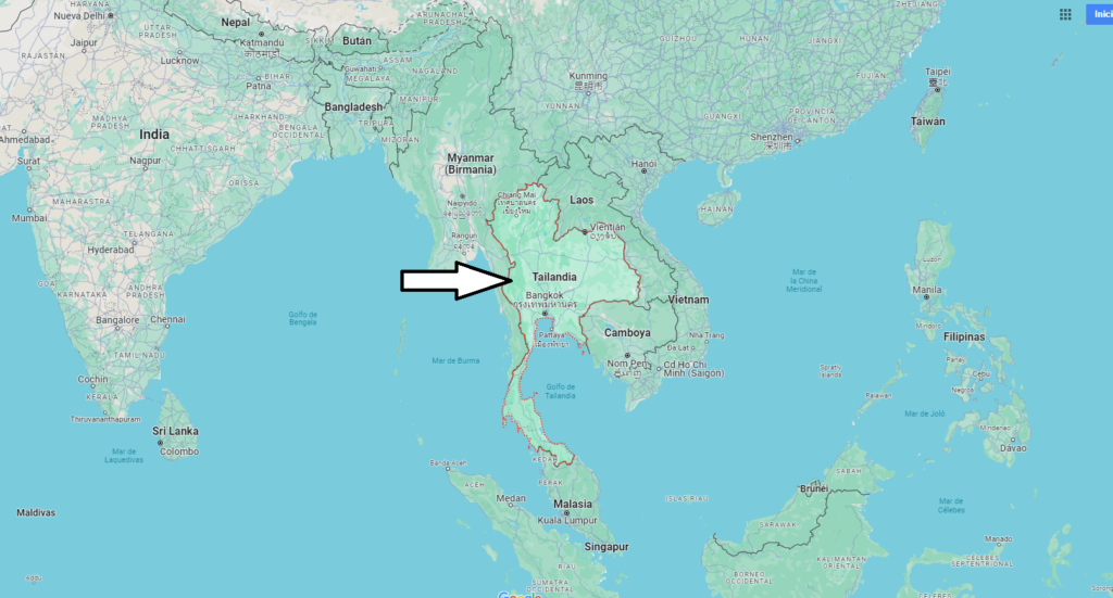 ¿Dónde está ubicada la isla de Tailandia