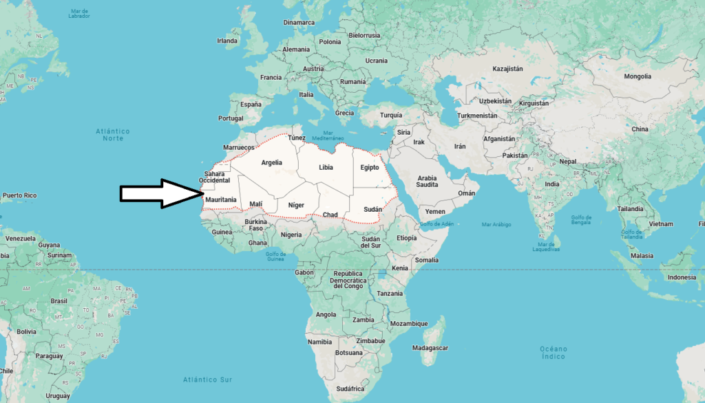 ¿Dónde está el Desierto del Sahara